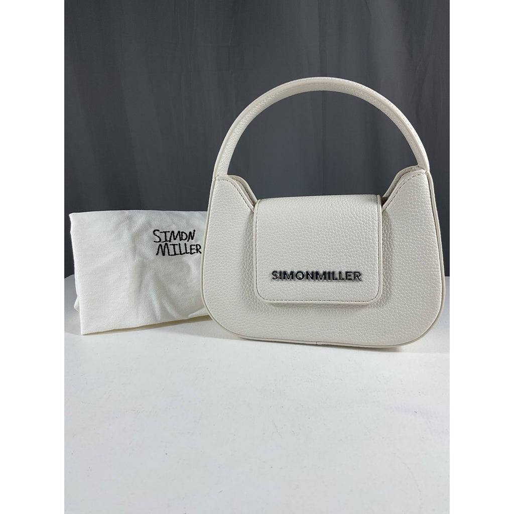 Simon Miller White Leather Mini Retro Bag