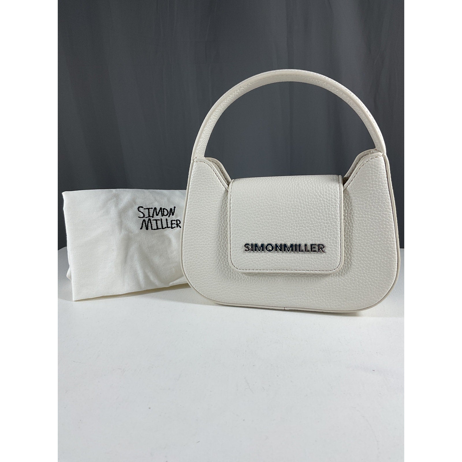 Simon Miller White Leather Mini Retro Bag