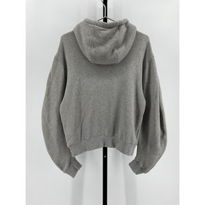 Loewe 'Flamenco' Grey Cotton Hoodie Size XS