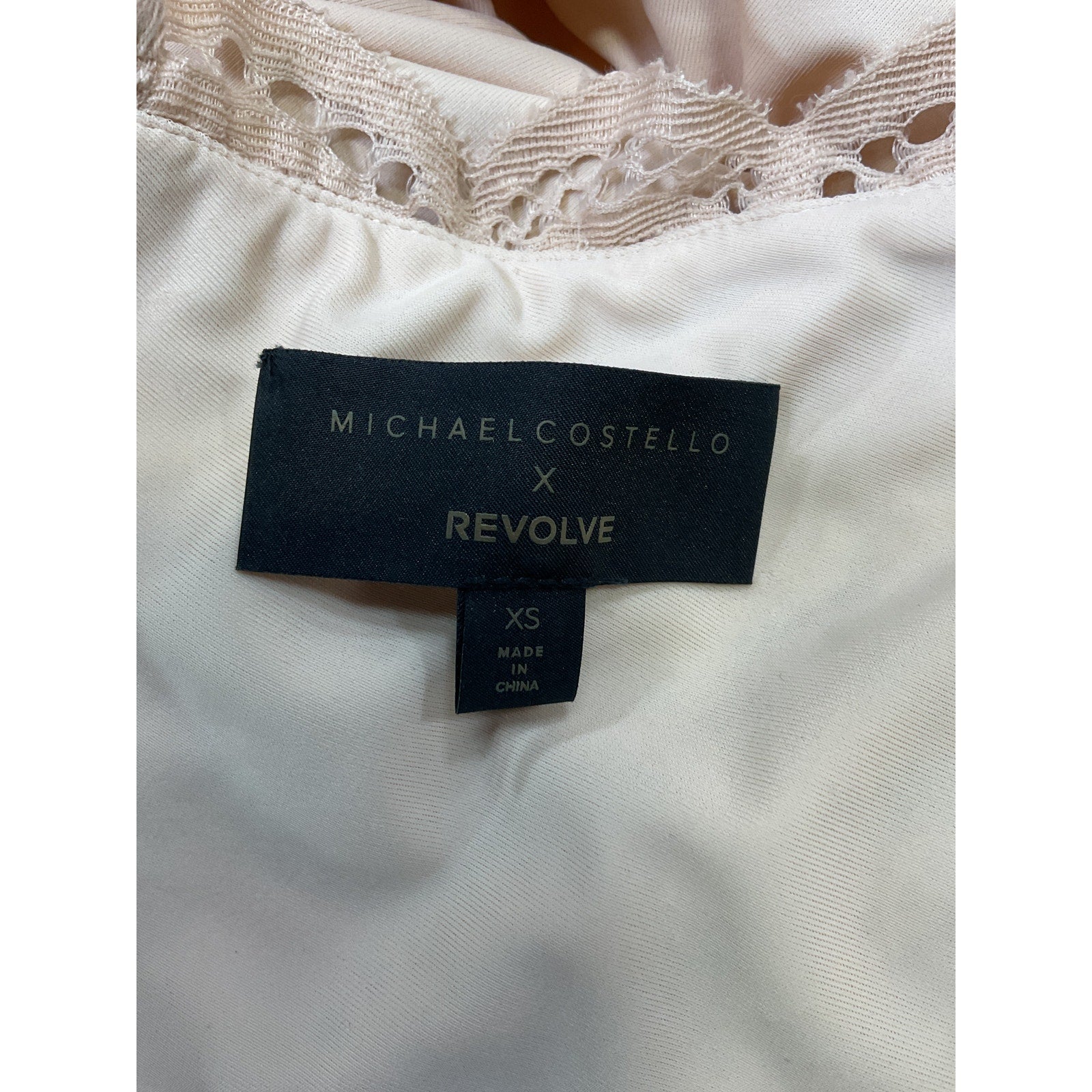 Michael Costello x Revolve 'Stephanie' Beige Skirt Size XS
