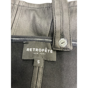 Retrofête Structured Coated Black Jaylee Bustier Size S