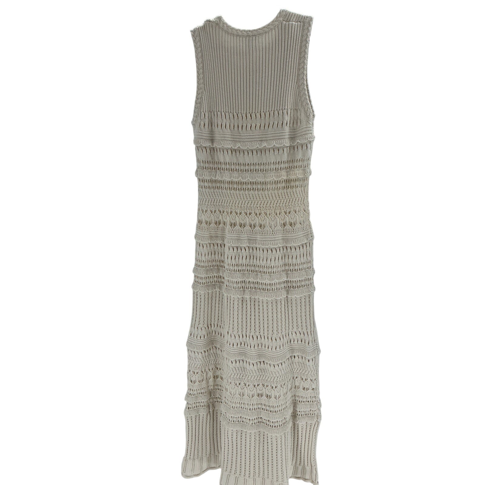 Alexis 'Madie' Cream Cotton Dress Size XS