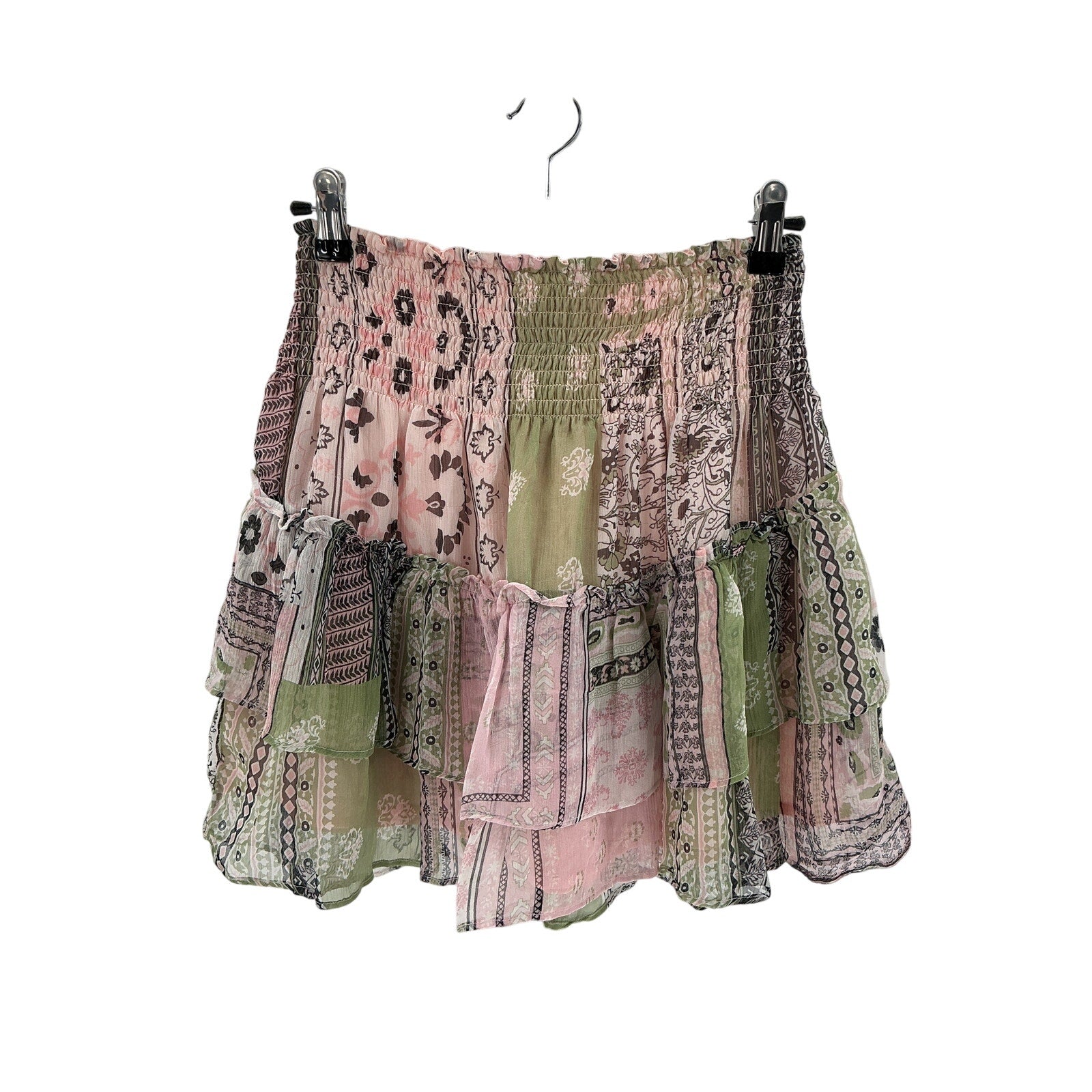 Ramy Brook Printed 'Robyn' Pink Skirt Size S / P