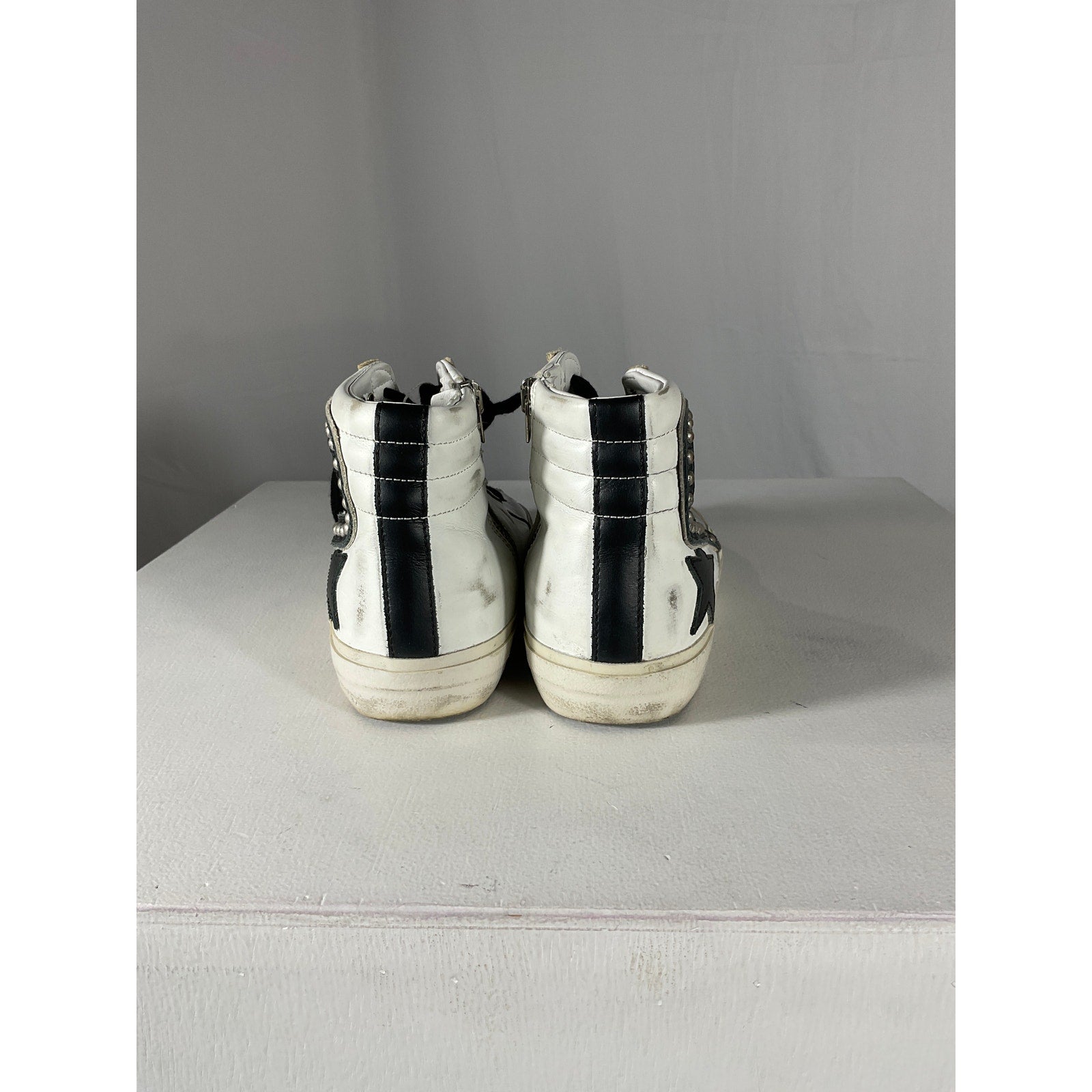 Golden Goose White Slide Sneakers Size 8
