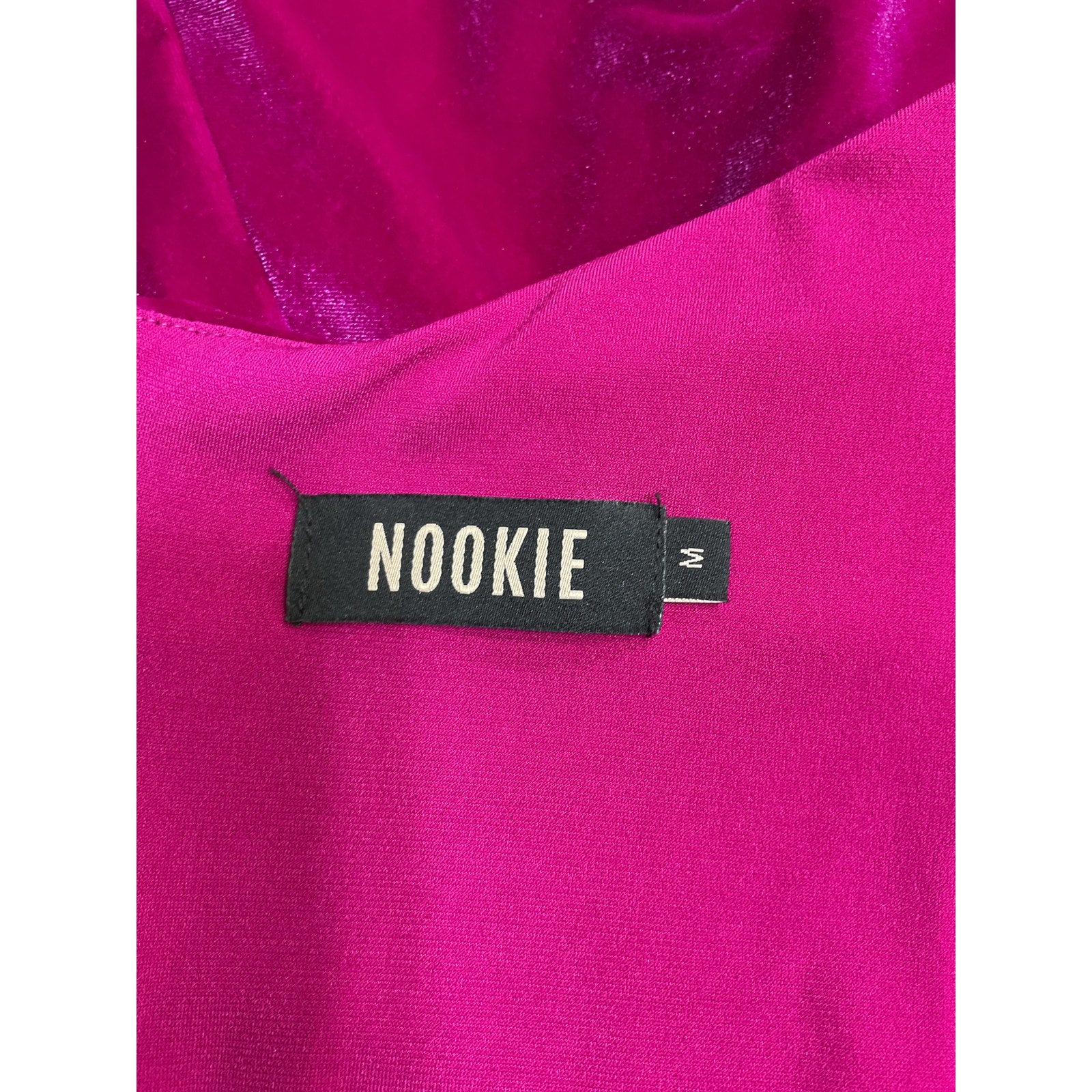 Nookie 'Paris' Pink Polyester Mini Dress Size M