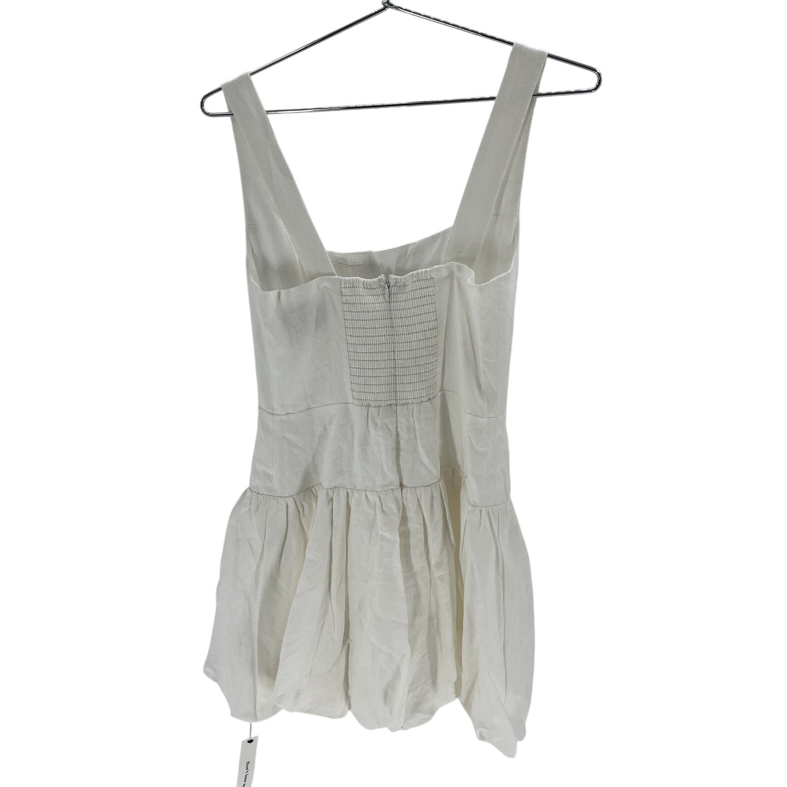 Reformation 'Delia' White Linen Dress Size 4