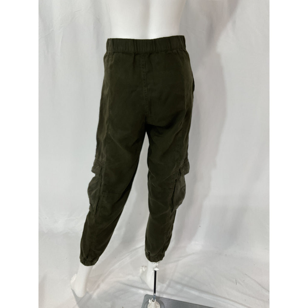 Allsaints 'Frieda' Green Cargo Joggers Size 0