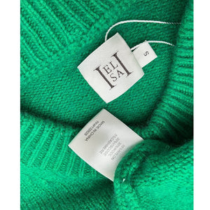 Helsa Cozy Green Lynnea Crew Sweater Size S
