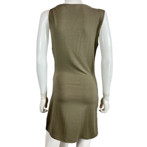 Reformation Knit Green Anastasia Dress Size S