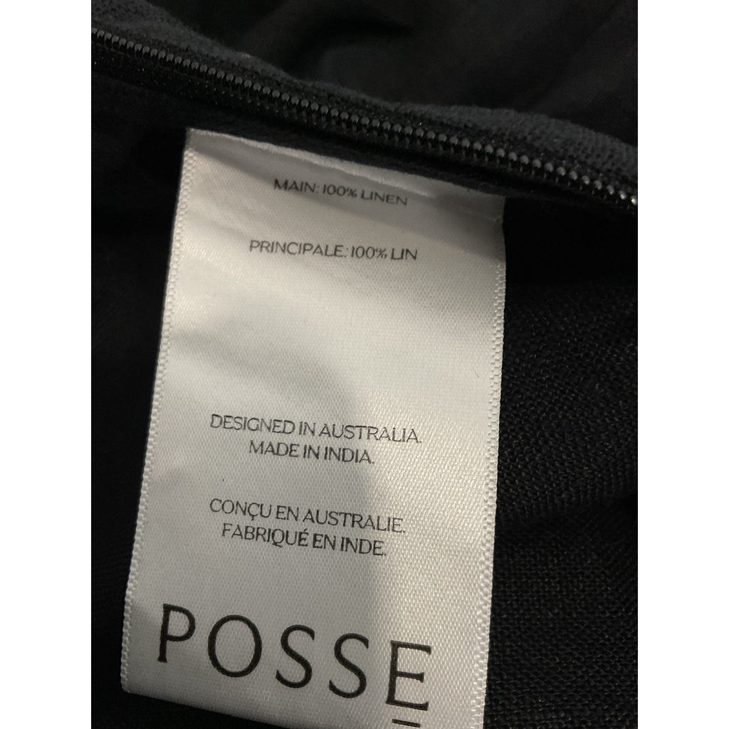 Posse 'Tia' Black Flared Leg Trouser Size XS - NWT