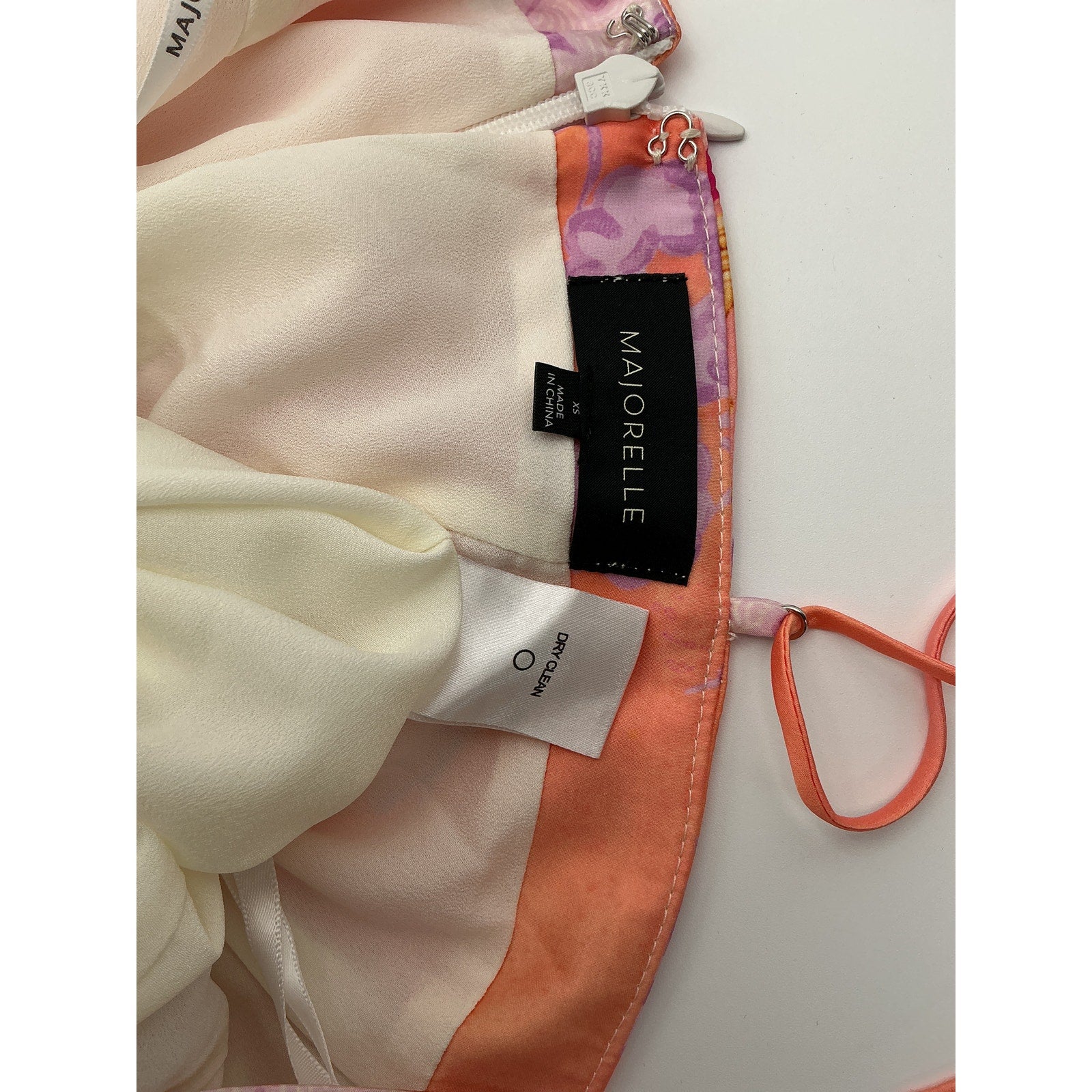 Majorelle 'Riviera' Pink Polyester Mini Dress Size XS