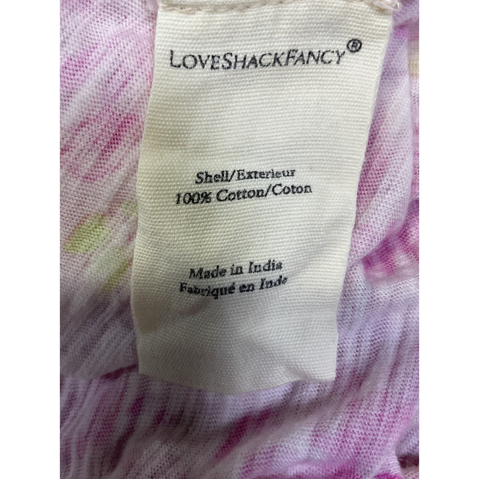 Loveshackfancy 'Albany' Purple Tank Size S