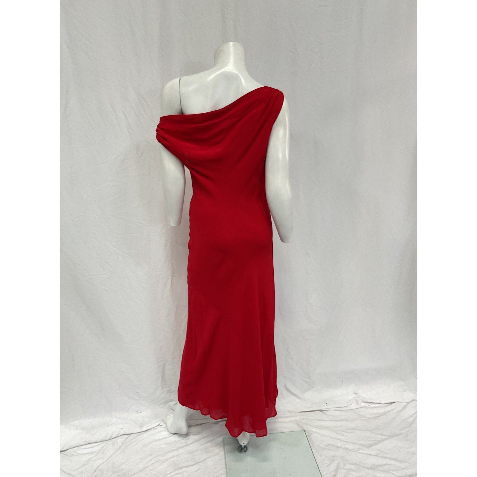 Reformation 'Costanza' Red Viscose Dress Size M