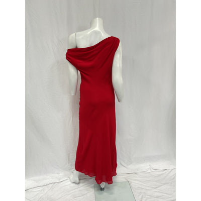 Reformation 'Costanza' Red Viscose Dress Size M
