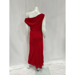 Reformation 'Costanza' Red Viscose Dress Size M