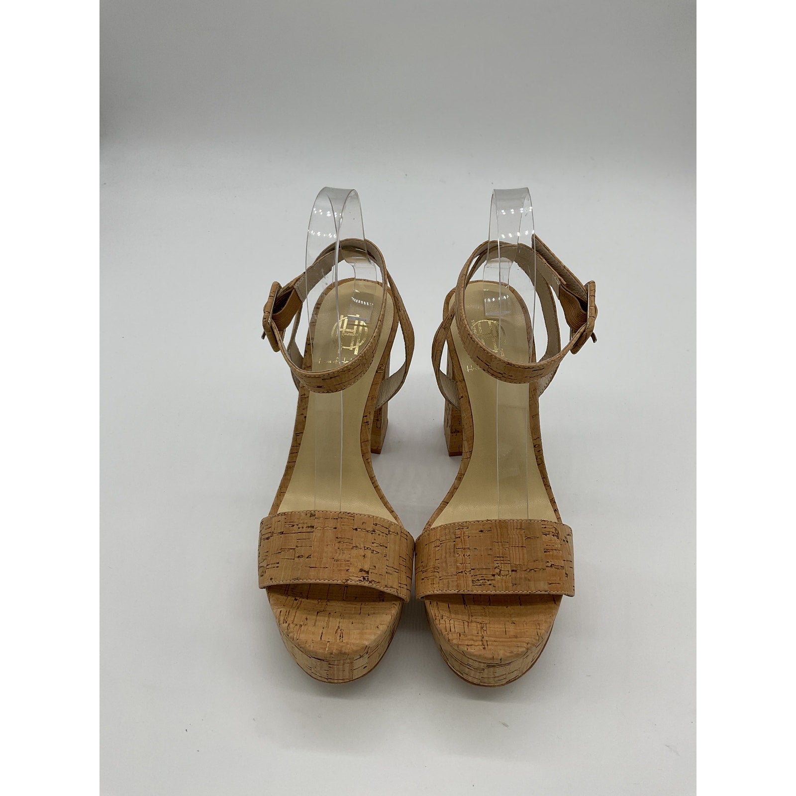 House Of Harlow 1960 x Revolve 'Mika' Tan Platform Heel Size 8