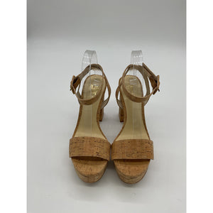House Of Harlow 1960 x Revolve 'Mika' Tan Platform Heel Size 8