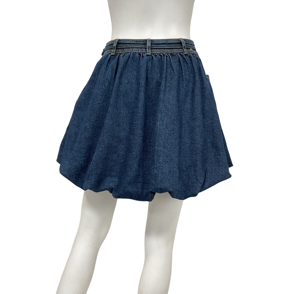 Cinq à Sept 'Steph' Blue Cotton Skirt Size 0 - NWT
