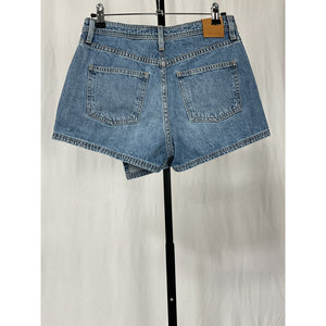 Simkhai 'Molly' Blue Cotton Mini Skort Size 25