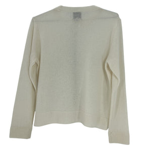 Reformation Cashmere Beige Dana Sweater Size XS