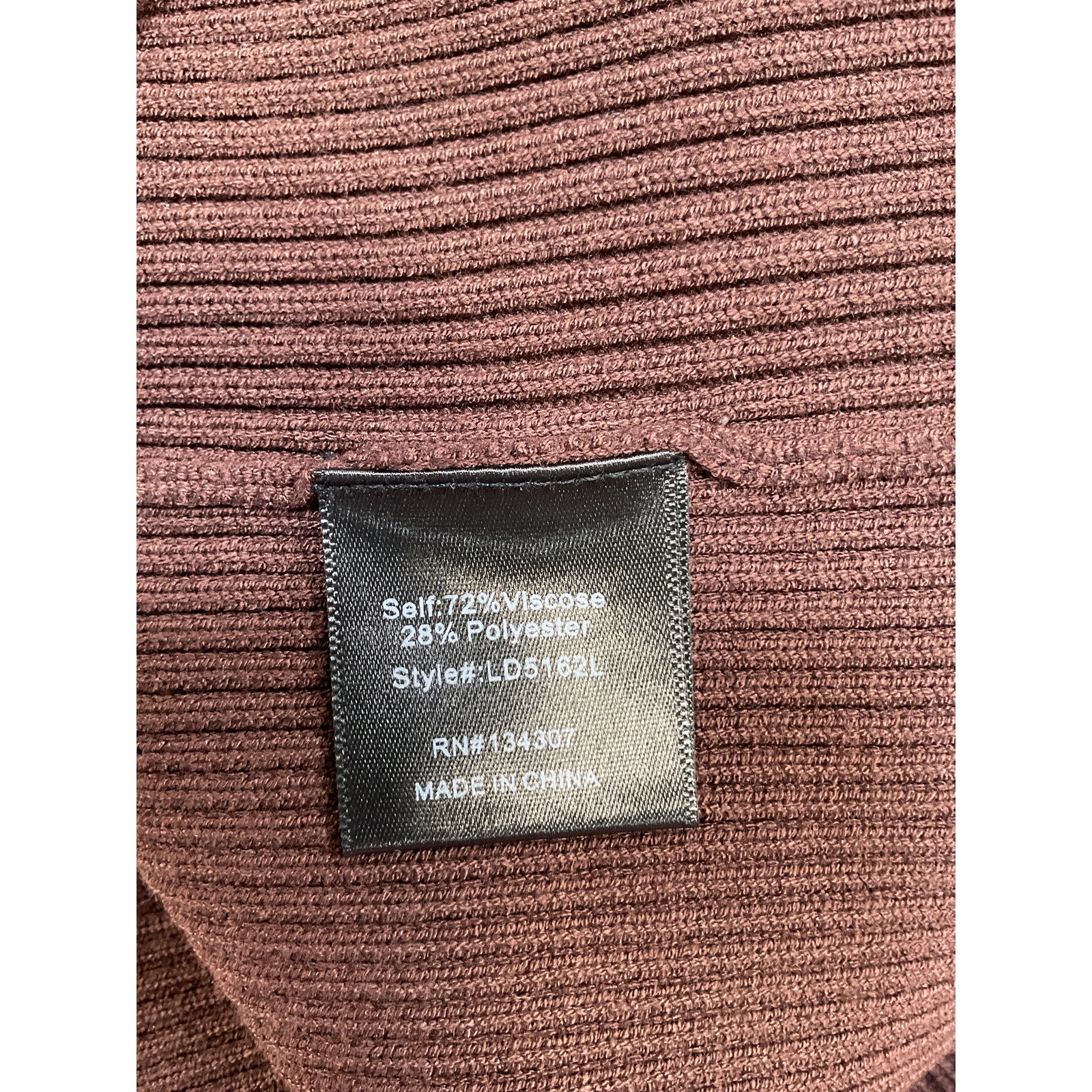 Line & Dot 'Avril' Brown Viscose Dress Size S - NWT