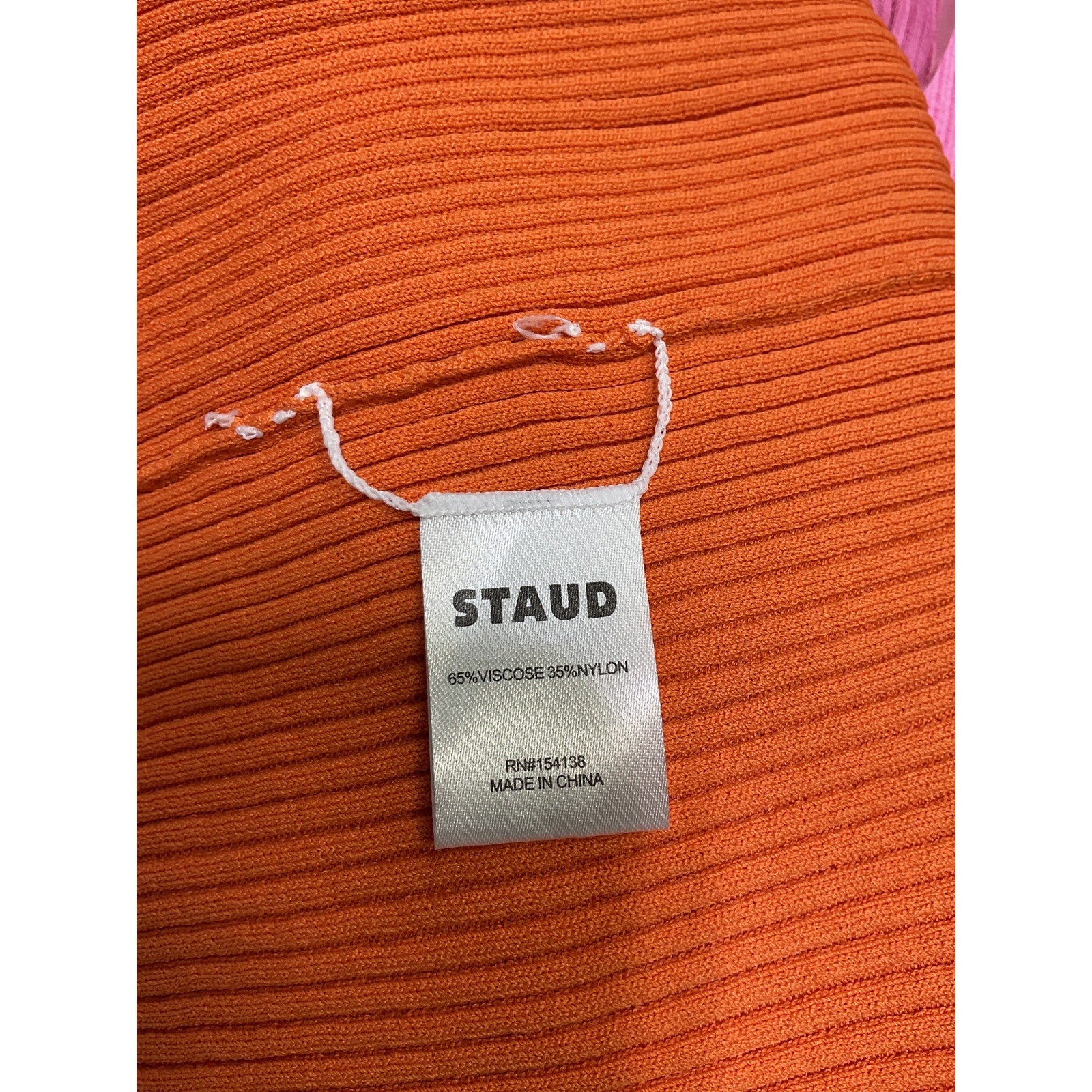 Staud Mini Milton Red Dress Size S - NWT