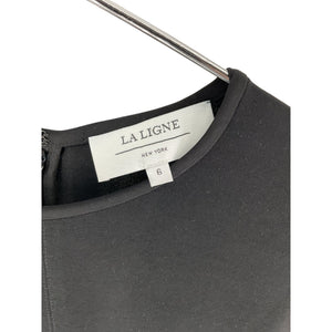 La Ligne Classic Black Adele Dress Size 6