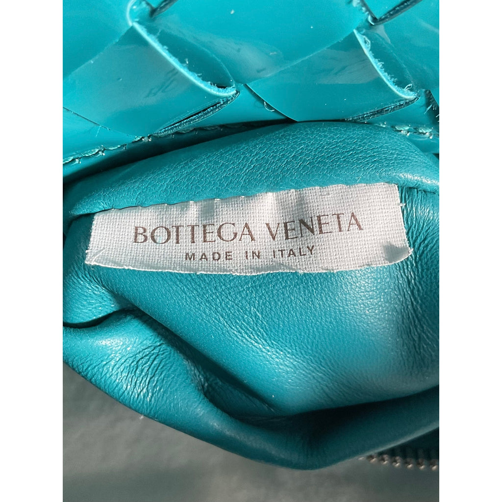 Bottega Veneta Mini 'Jodie' Blue Leather Bag