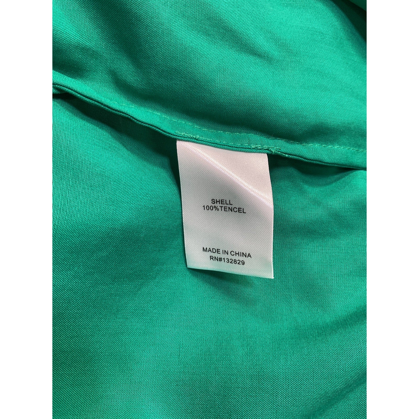 L'Academie 'The Lorriana' Green Tencel Mini Dress Size S