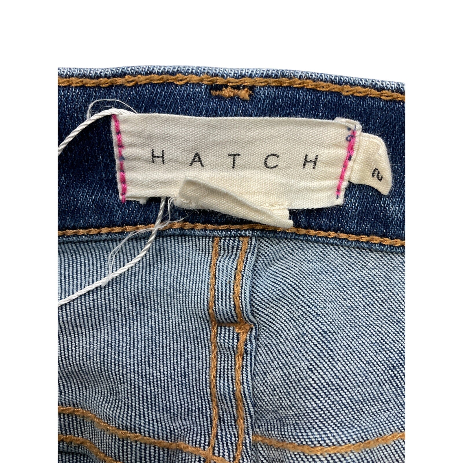 Hatch 'The Slim' Blue Cotton Maternity Denim Jean Size 27