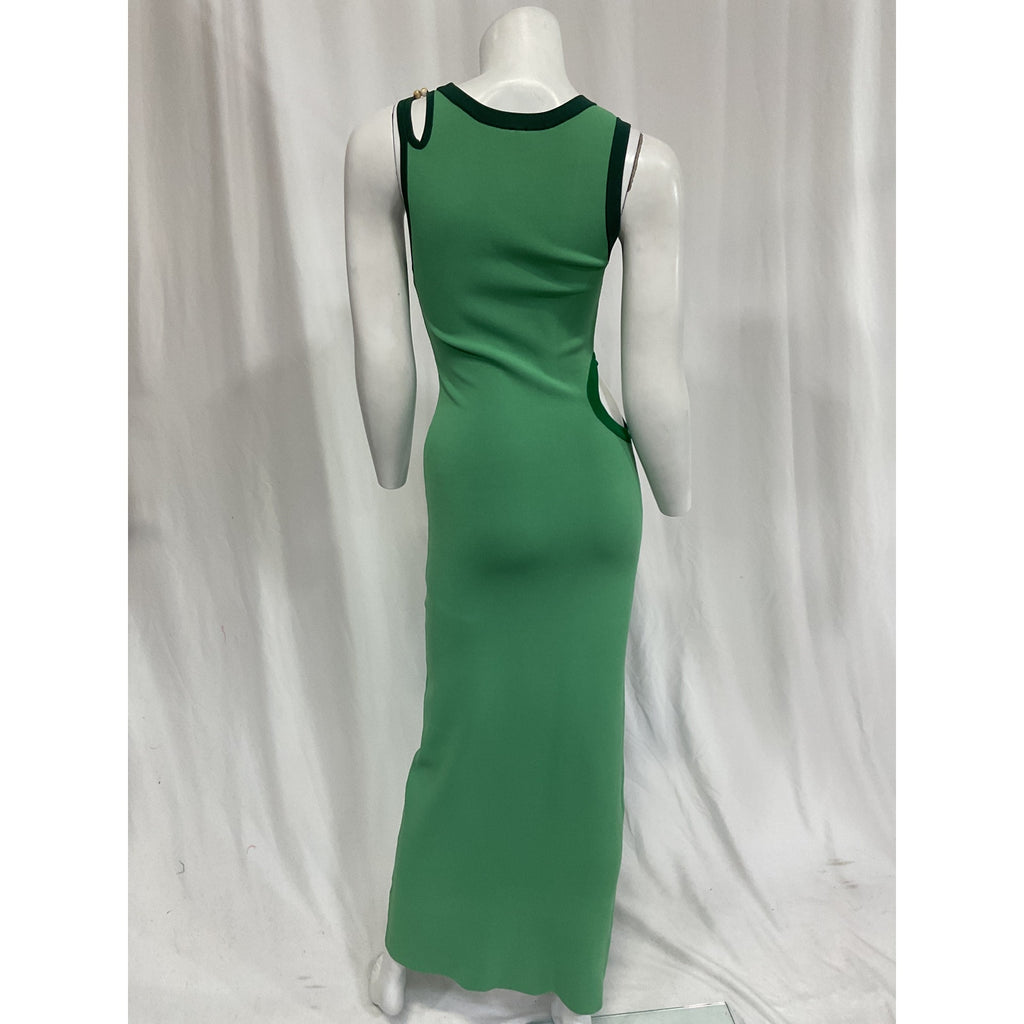 Sir. 'Salvador' Green Cut Out Dress Size S