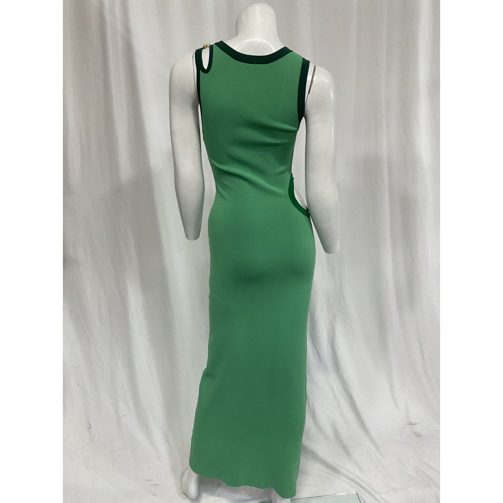 Sir. 'Salvador' Green Cut Out Dress Size S