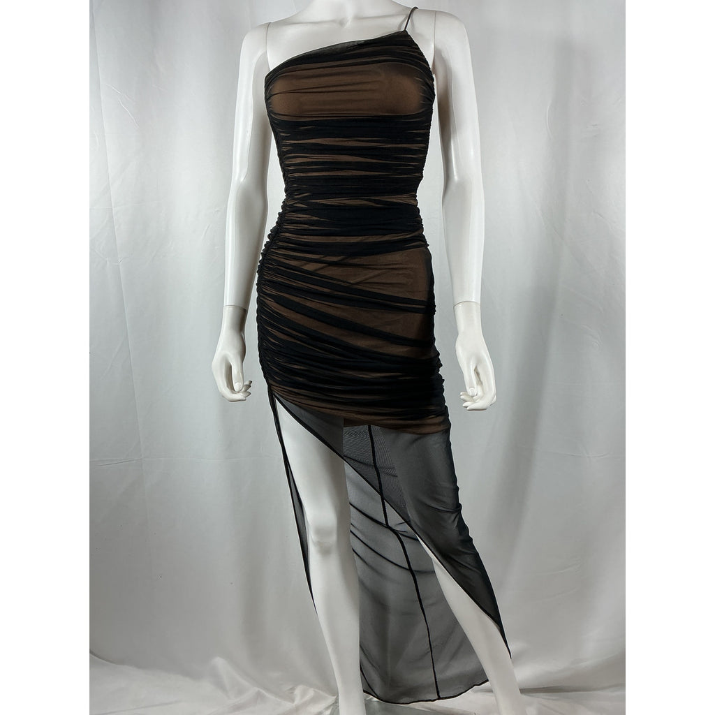 Nookie 'Mecca' Black Polyester Gown Size S