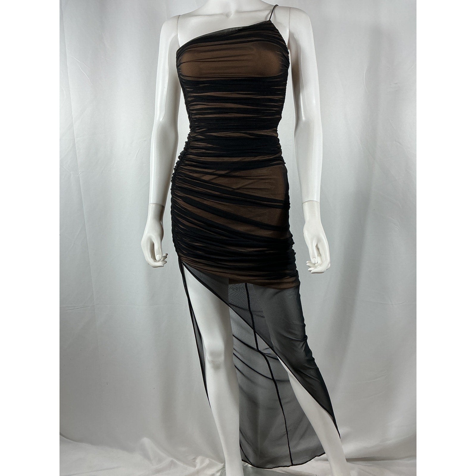 Nookie 'Mecca' Black Polyester Gown Size S