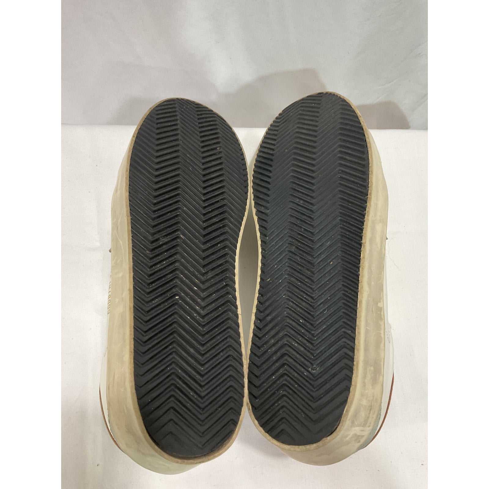 Golden Goose 'Hi Star' White Leather Sneaker Size 10