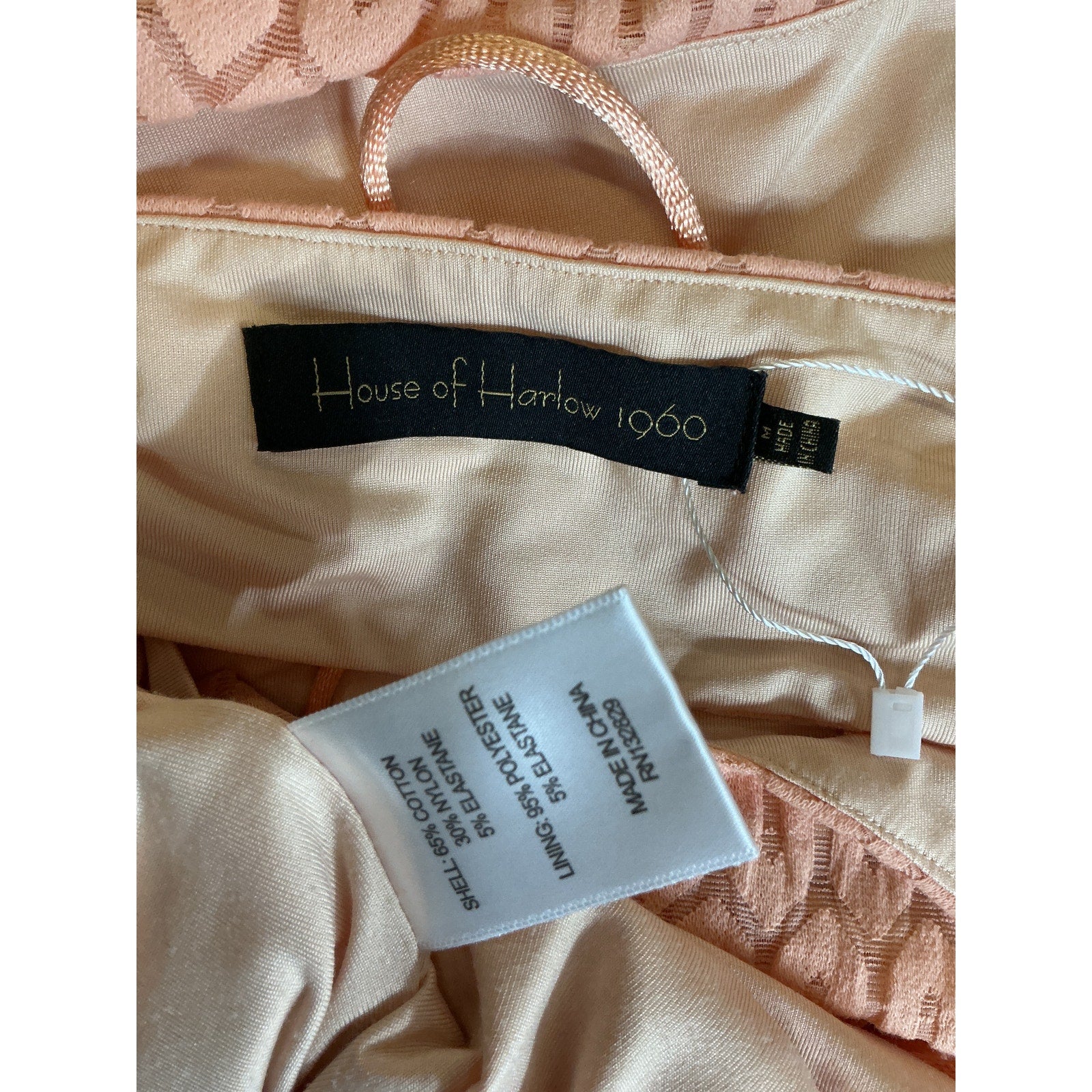 House Of Harlow 1960 X Revolve 'Nieto' Orange Cotton Maxi Dress Size M