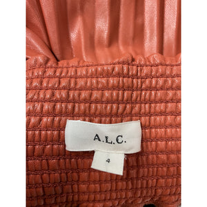 A.L.C. 'Bondi' Red Short Size 4