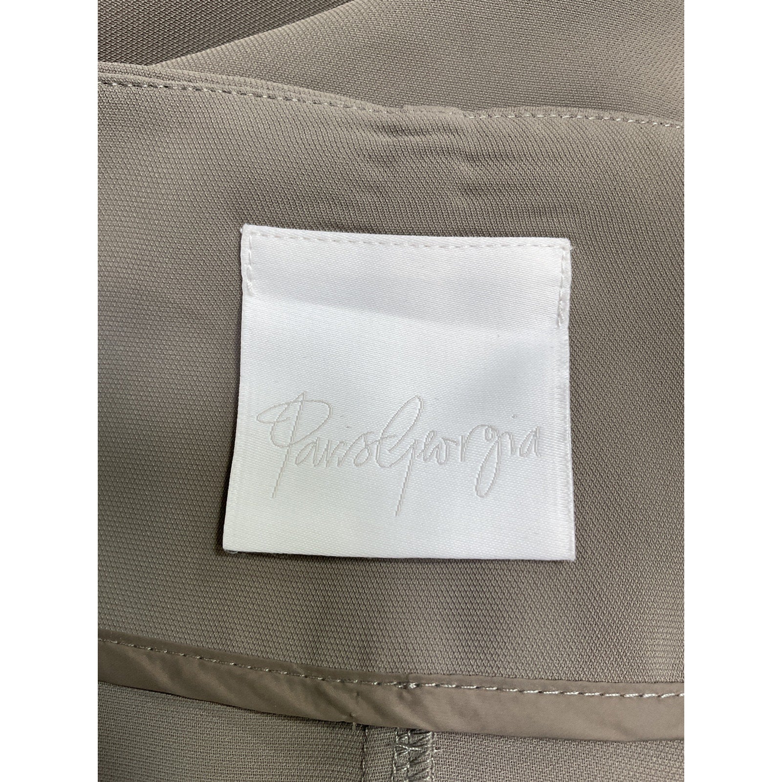 Paris Georgia 'Audrey' Grey Polyester Dress Size XS