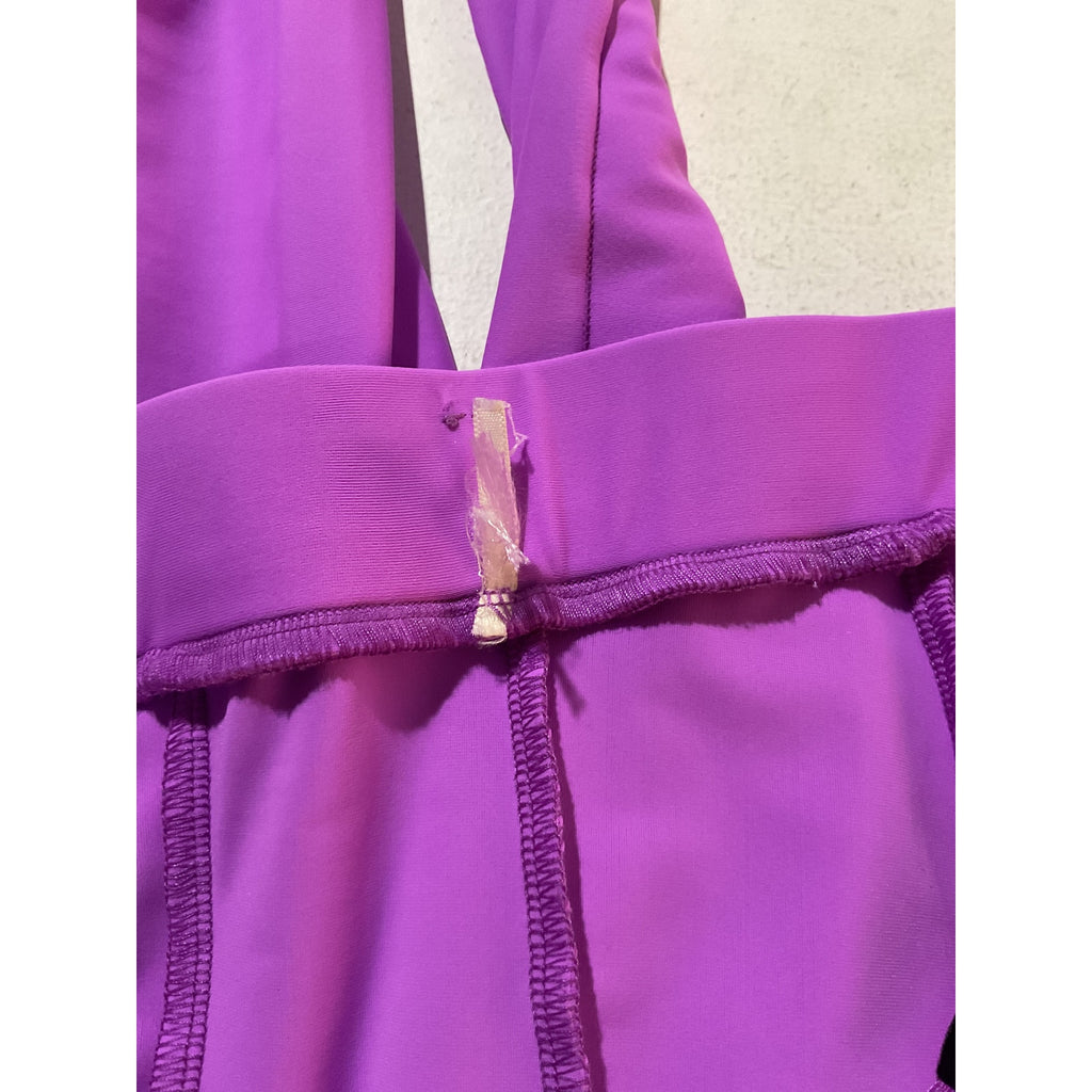 Alex Perry 'Carlin' Purple Stirrup Leggings Size 0