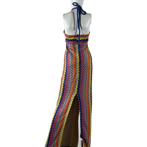 Alexis Vibrant Multicolor Vedette Dress Size S
