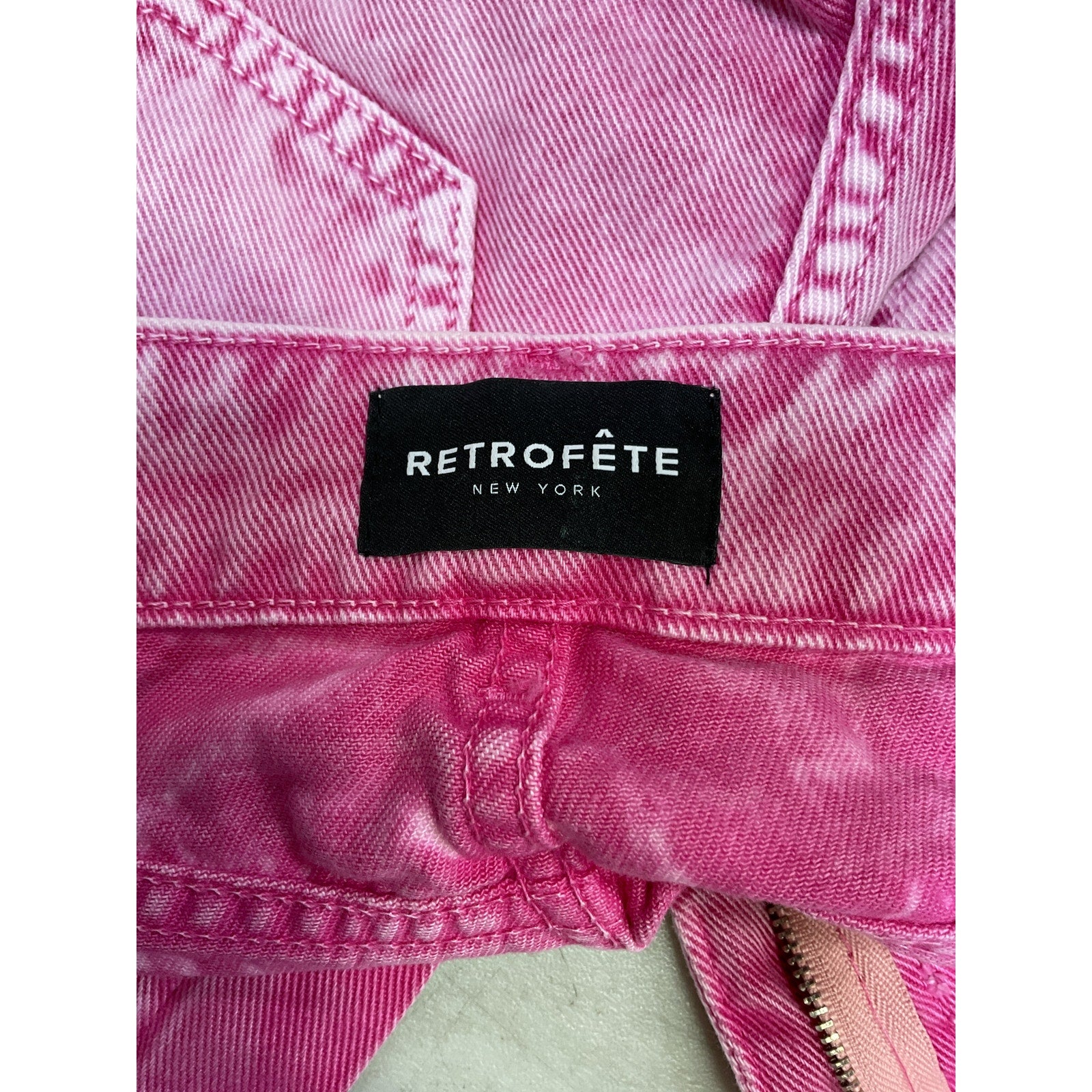 Retrofete 'Tessa' Pink Shorts Size 25