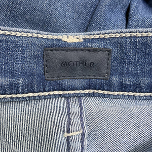 Mother Classic Blue Dazzler High Waist Ankle Straight Leg Denim Jeans Size 27