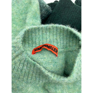 Simon Miller Gradient Green Crewneck Sweater Size XS