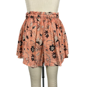 Ulla Johnson Printed Primrose Rope Tie Shorts Size XS