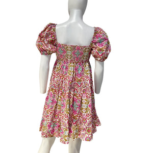 Misa Los Angeles Floral Pink Kayla Dress Size M