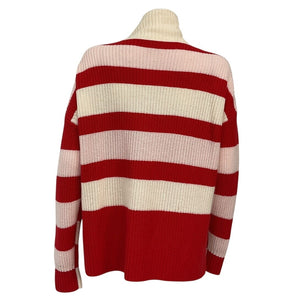 Solid & Striped Knit Red Adriana Sweater Size XS