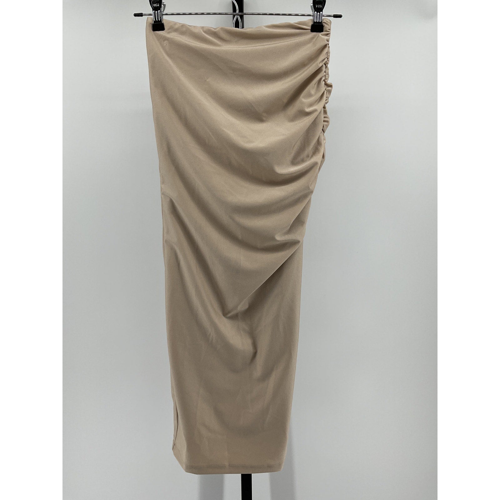 Ser.O.Ya 'Muriel' Gold Nylon Skirt Size XS