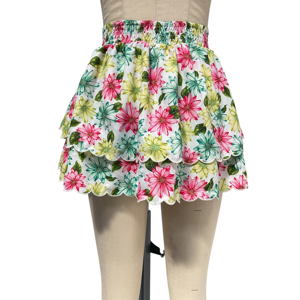 Agua Bendita x Revolve Pink Polyester Cooper Skirt Size S - NWT