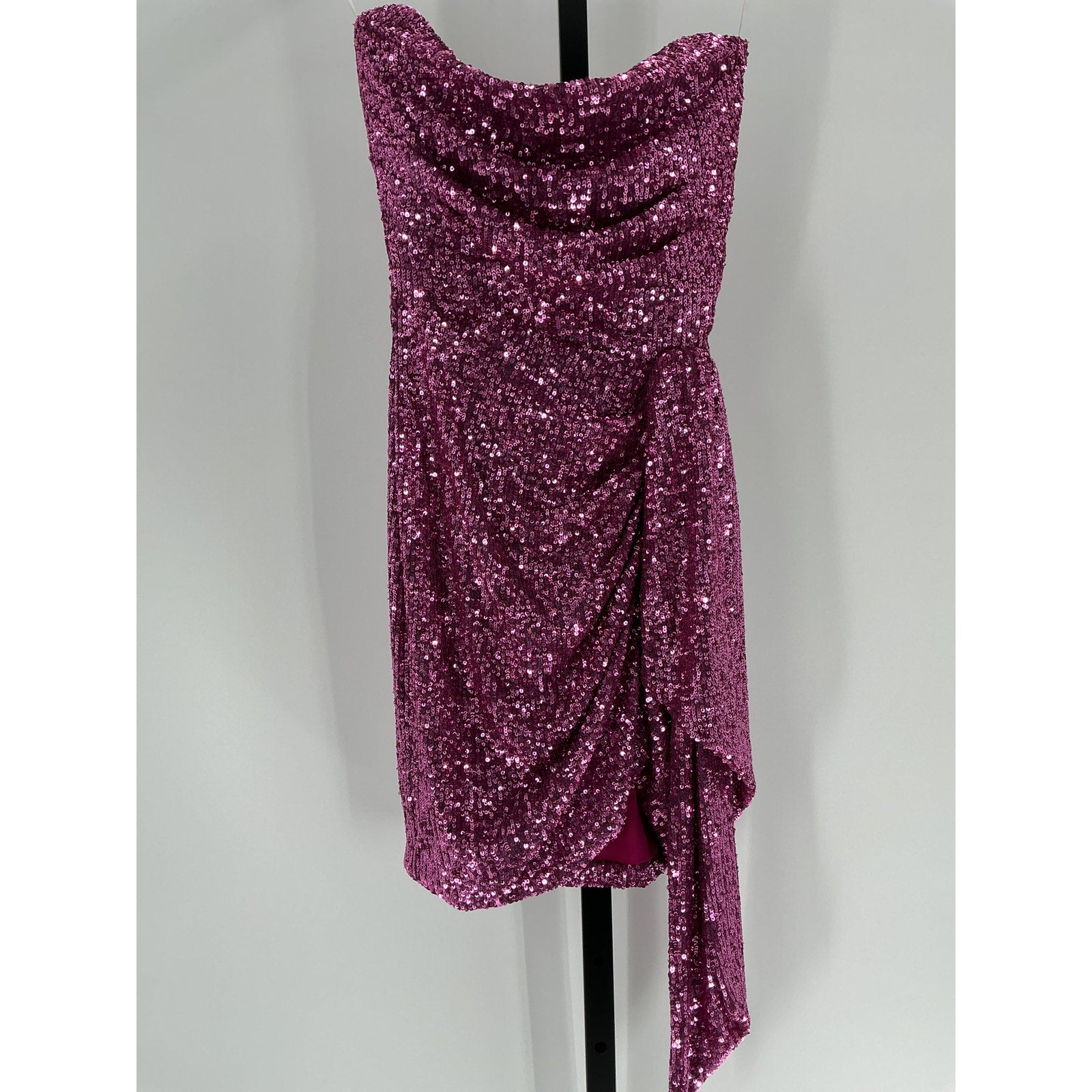 Nookie 'Sloane' Pink Nylon Mini Dress Size S