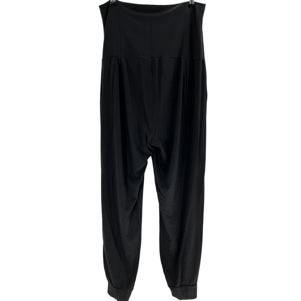 Hatch The Over/Under Black Tencel Easy Pant Size M